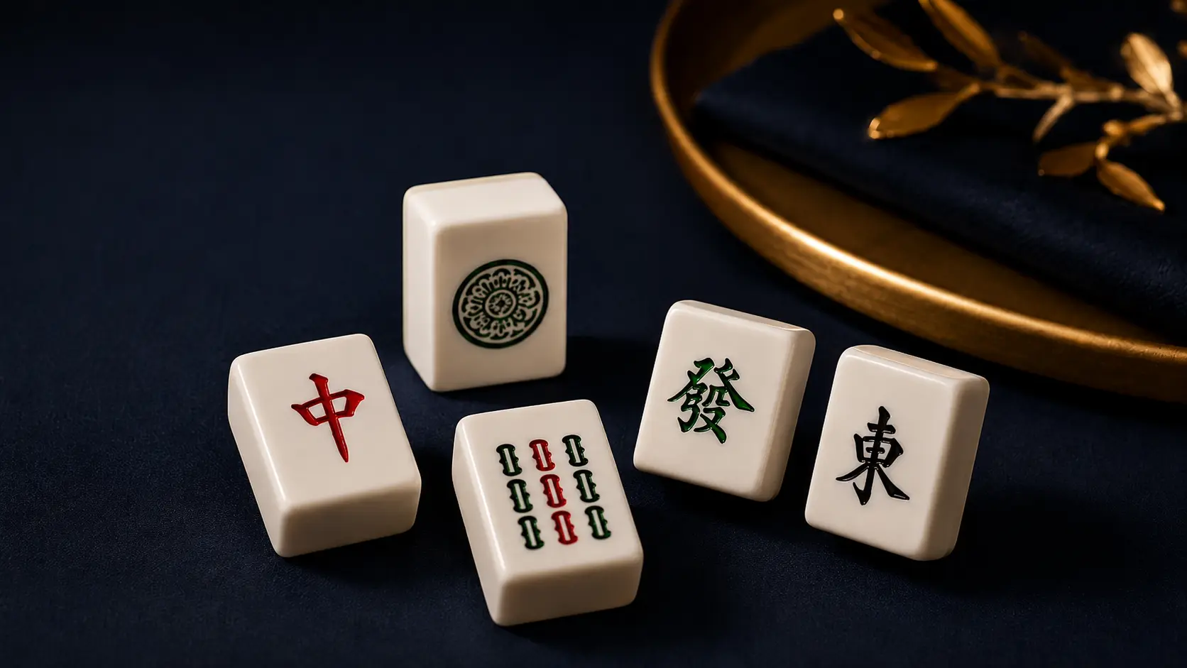 Custom Mahjong tiles with personalised designs for branded Mahjong sets
