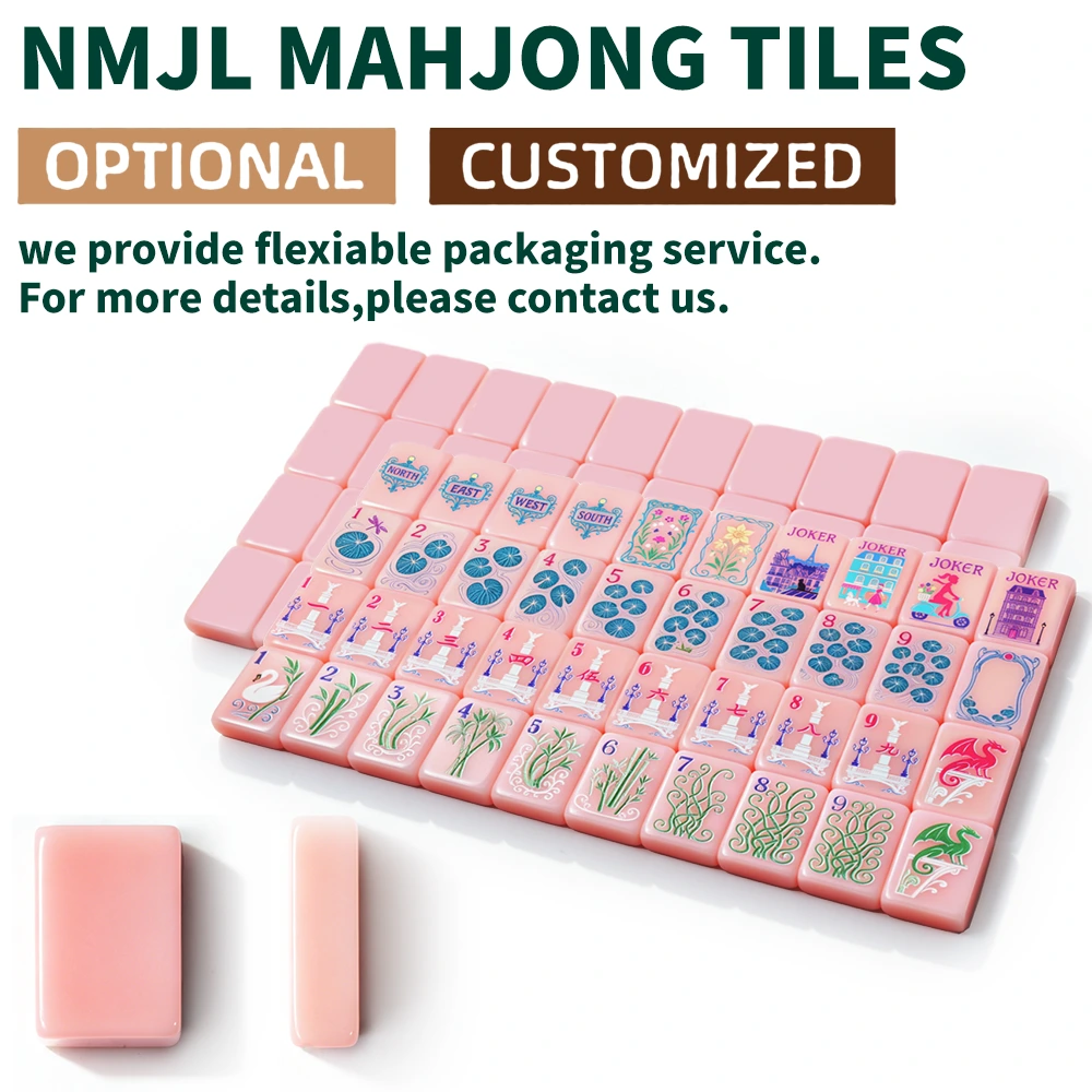 Fruit Pink Pricklypear Mahjong Tile – Customization Service NMJL Mahjong Tiles Optional Customized Packaging Service