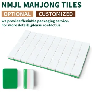 NMJL Mahjong Tiles Optional Customized Packaging Service