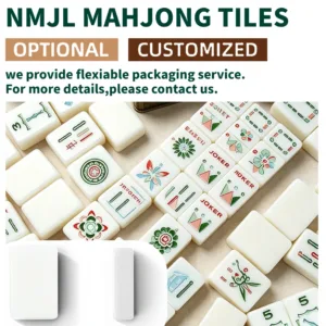 NMJL Mahjong Tiles Optional Customized Packaging Service