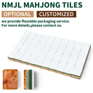 NMJL Mahjong Tiles Optional Customized Packaging Service