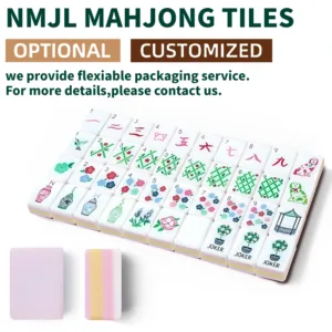 NMJL Mahjong Tiles Optional Customized Packaging Service