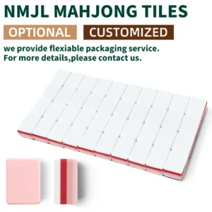 NMJL Mahjong Tiles Optional Customized Packaging Service