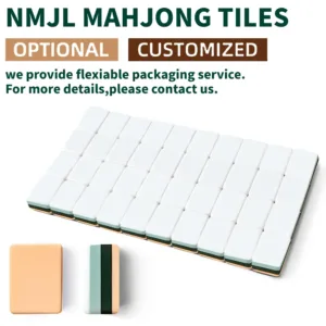 NMJL Mahjong Tiles Optional Customized Packaging Service