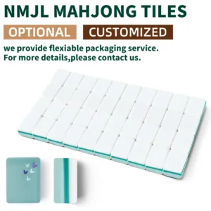 NMJL Mahjong Tiles Optional Customized Packaging Service