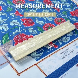 Acrylic Folding Ruler Shell Color Detail View