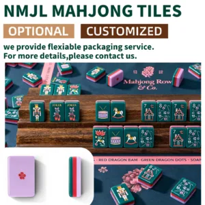 Nutcracker Themed NMJL Mahjong Tiles with Packaging Options