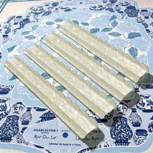 Multiple Shell Color Acrylic Folding Rulers