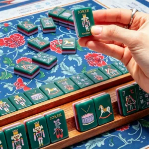 Nutcracker Mahjong Joker Tile Close-Up