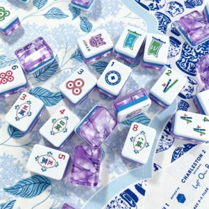 Colourful Custom Mahjong Tiles with Unique Symbols