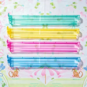 Four-Piece Colourful Polycarbonate Mahjong Rack Set