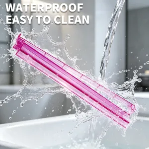 Pink Polycarbonate Mahjong Rack Waterproof and Easy to Clean