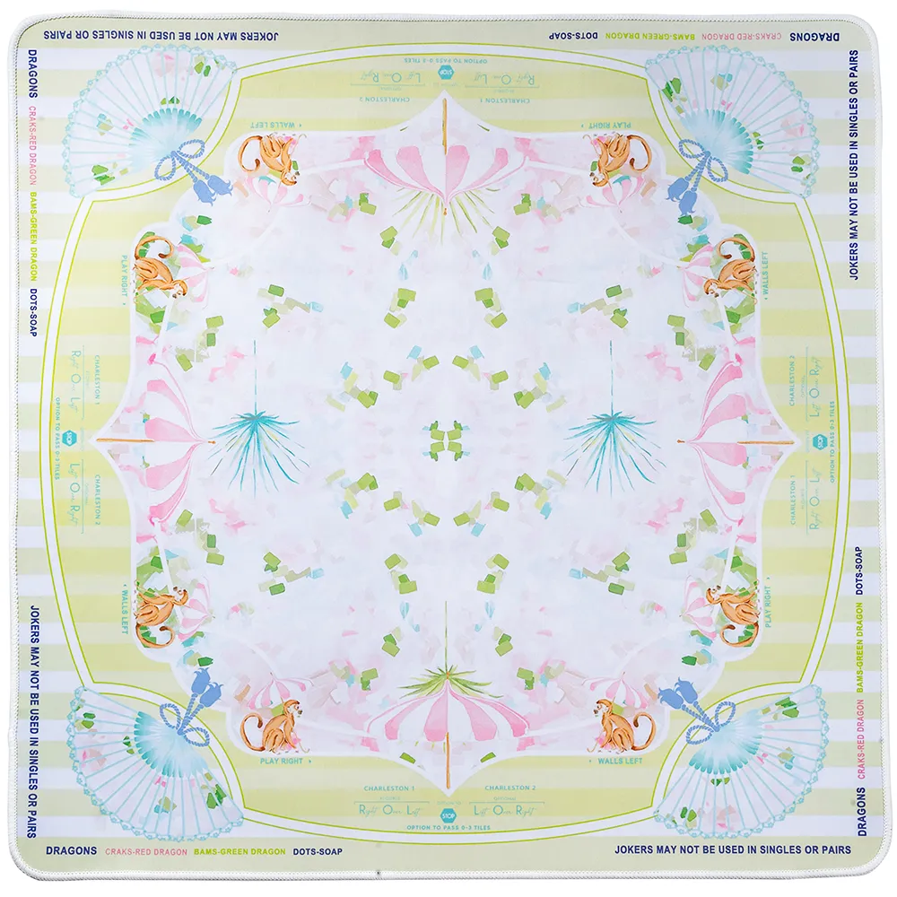 Oriental Crane Diatomite Mahjong Table Mat