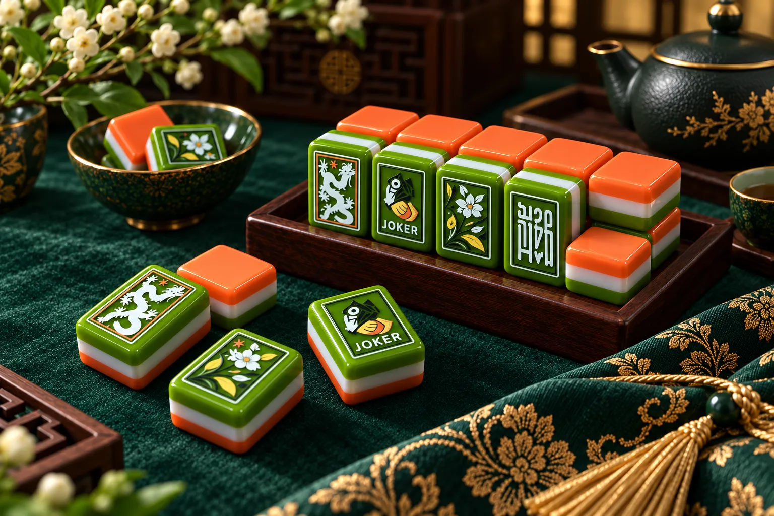 Different mahjong tile size options for wholesale buyers and custom production