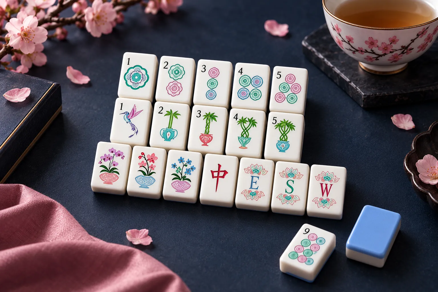 Mahjong Wholesale Product Range with core, mid-range and premium product styles